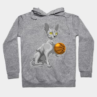Sphinx Cat Basketball player Basketball Hoodie